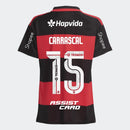 Manto Flamengo Masculina Jogo 1 Adidas 2026 - C/ Kit Patrocínio - Carrascal 15